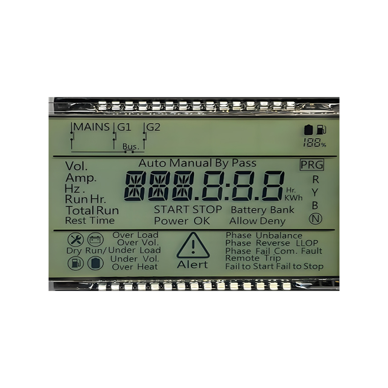 LCD applied to the flow meter : LCD Manufacturer/STN LCD/custom segment display/LCD display screen