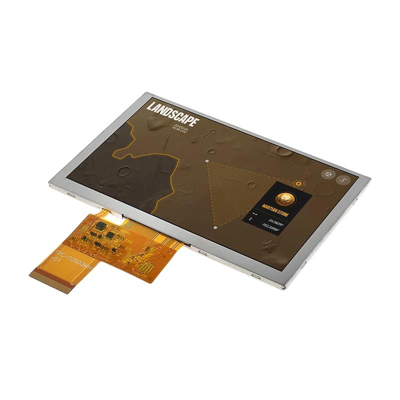 5 inch TFT display /Resolution 800*480/RGB interface/High-Brightness/Dashboard