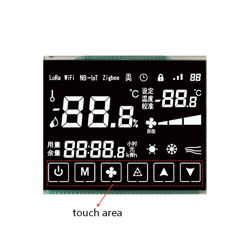 In-cell Touch Screen LCD / Segment Display / Custom Display / Touch Control / Capacitive Touch Panel / Without Touch Panel / On-cell Touch Screen LCD