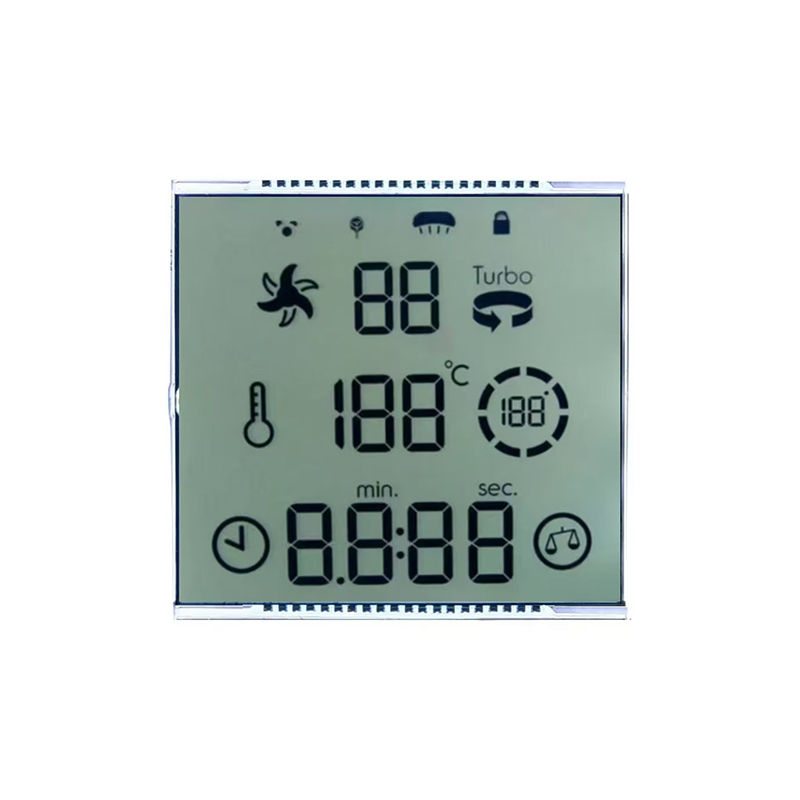 High reliability segment LCD: segment display LCD/wide temperature/vibration resistant/anti uv/VA LCD/stn LCD/HTN/TN LCD high durability.
