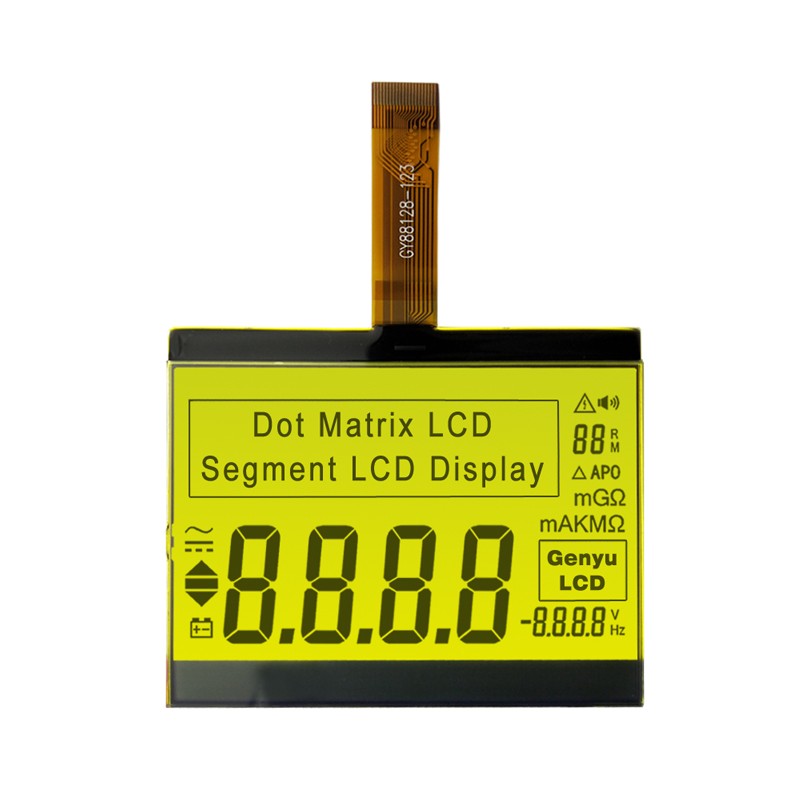 FPC LCD / Segment LCD / Flexible Printed Circuit LCD Display / Low Cost LCD / Integrated LCD / Portable LCD / Solder-free Process LCD / Plug-in Assembly LCD