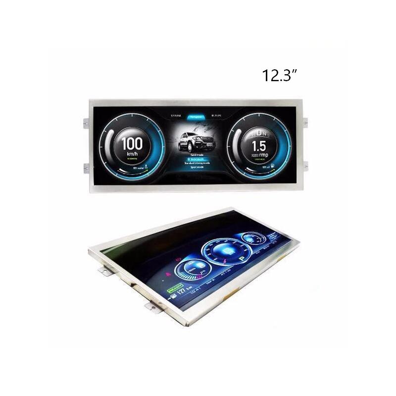 12.3 inch TFT display/Resolution 1920*720/High-brightness display/Dashboard Display/  interface LVDS/IPS TFT