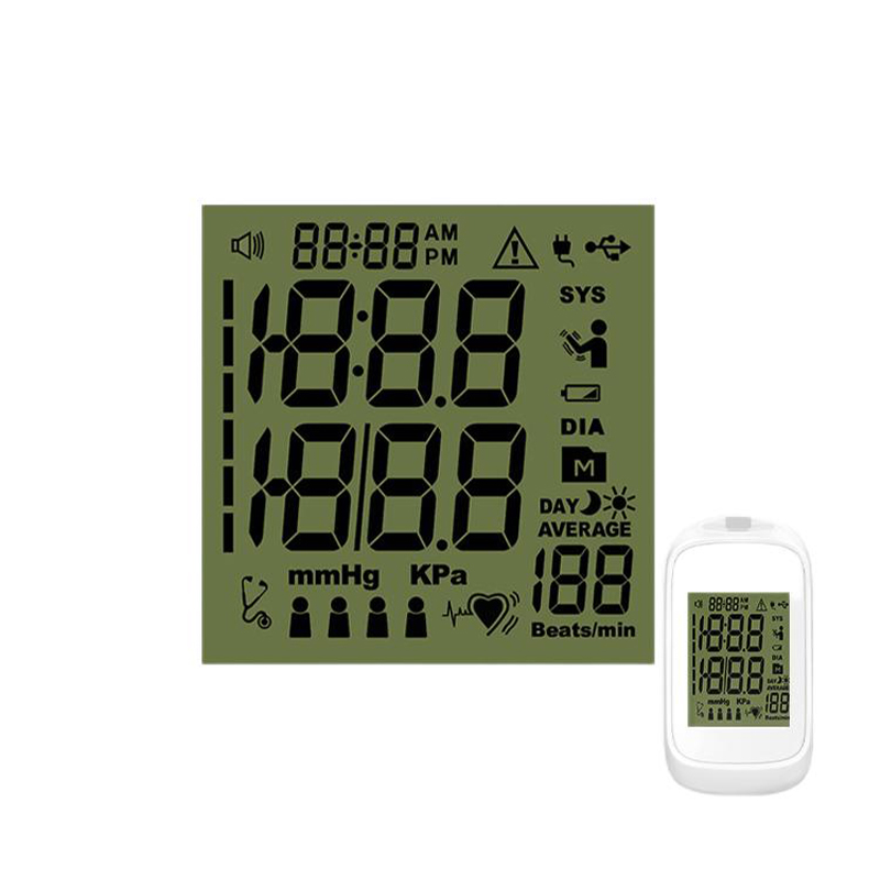 The LCD applied to the blood pressure monitor?：TN LCD/ttransparent LCD/small LCD display/round LCD display