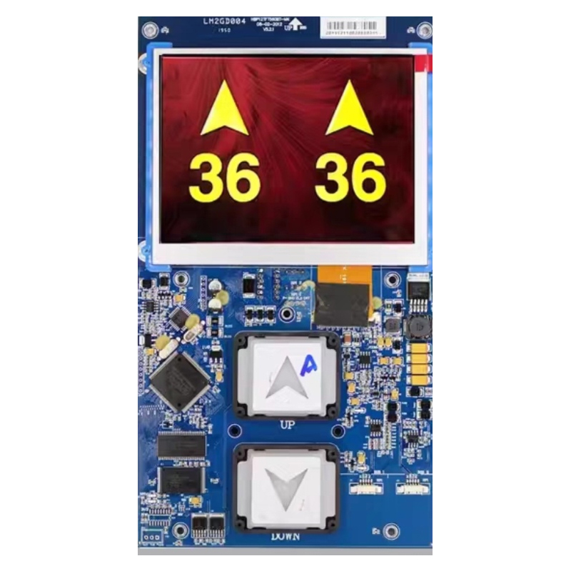 4.3-inch TFT elevator