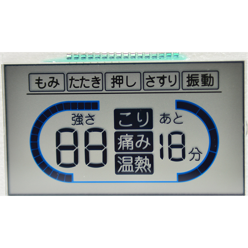 HTN LCD Custom Segment display/wide viewing angle/ultra-low temperature LCD/fast response speed/low power LCD/low cost LCD/mechanical segment display
