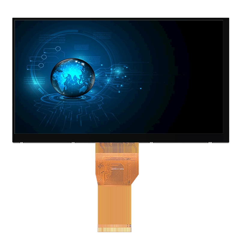 7 tft display resolution 800*480 automotive instrument tft lcd display 24 bit RGB interface