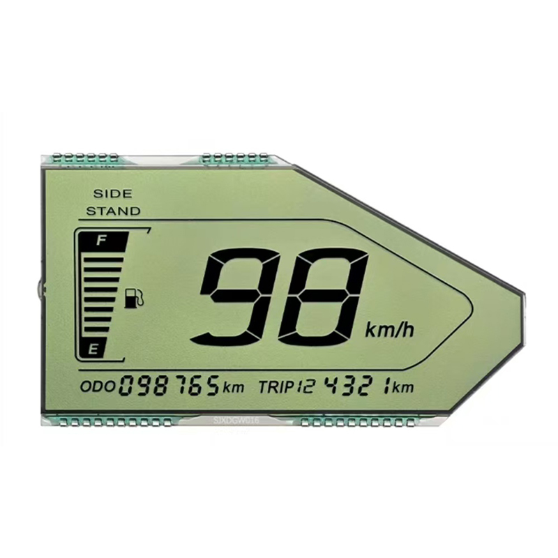 HTN LCD Custom Segment display/wide viewing angle/ultra-low temperature LCD/fast response speed/low power LCD/low cost LCD/mechanical segment display