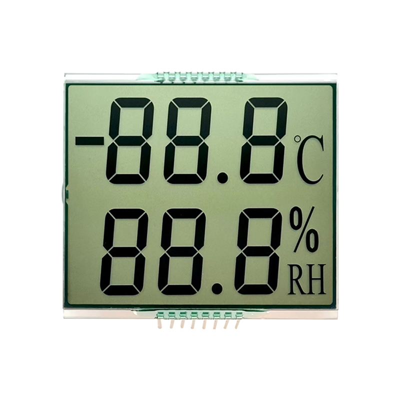 Low-power LCD segment display, Custom display