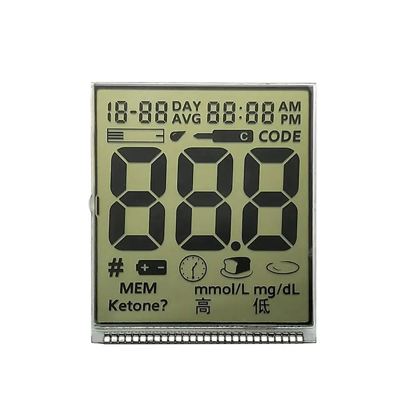 Thin LCD segment display, custom display, /HTN (High Twisted Nematic) /STN (Super Twisted Nematic), FSTN (Film Super Twisted Nematic) /digital segment display /lcd monitor tester