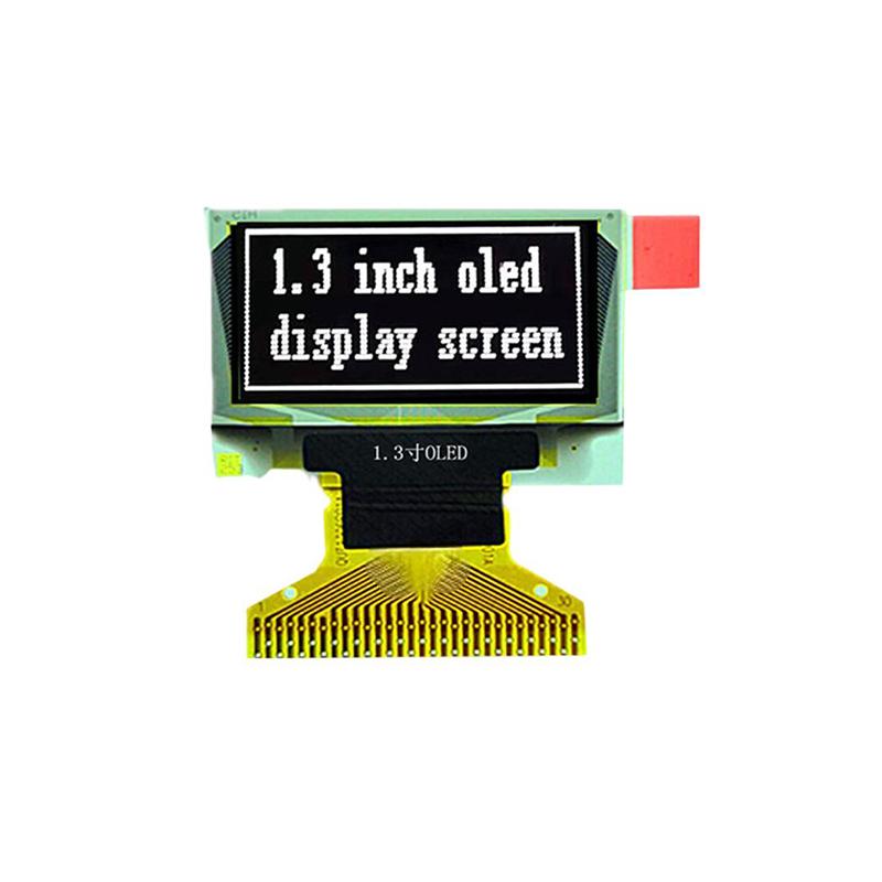 1.3 inch OLED Display/Resolution128*64/ SPI or I2C interface/High contrast/