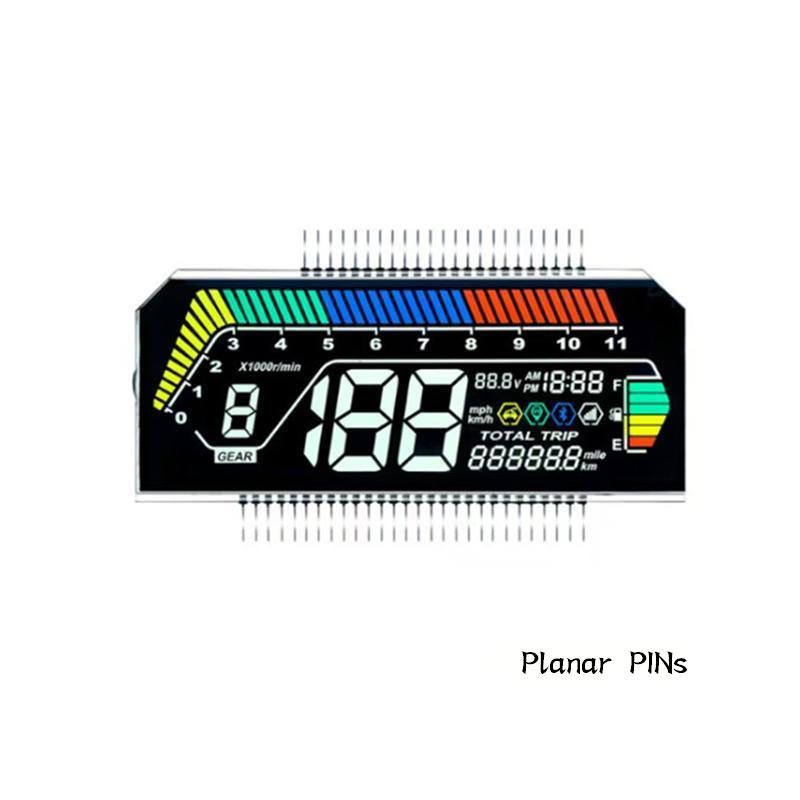 Special-shaped PIN LCD: Anti-vibration PIN / Custom Segment Display / Low Power LCD / Limit PIN LCD / Planar PIN