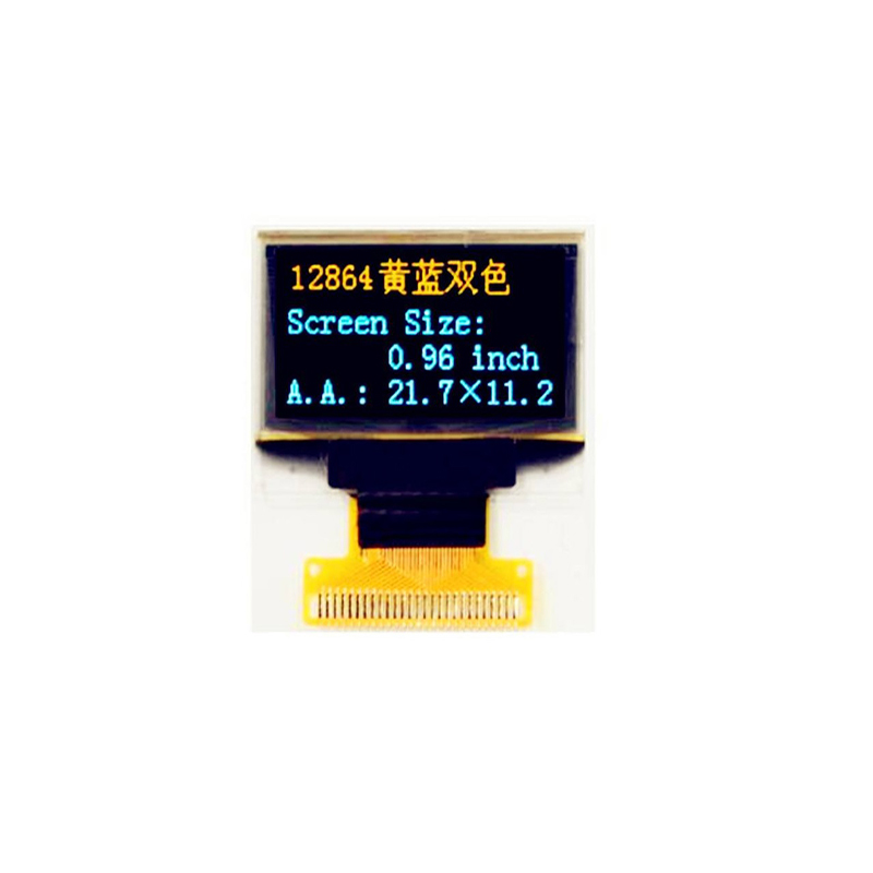 0.96 inch OLED Display /Resolution 128*64/ I2C interface/High-contrast/ Quick response